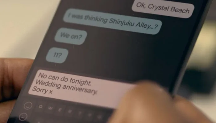 『ブラック・ミラー』で、x付きのショートメッセージ