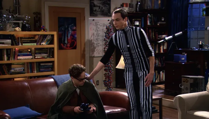 『ビッグバン★セオリー』で、レナードを「there, there」で慰めようとするシェルドン