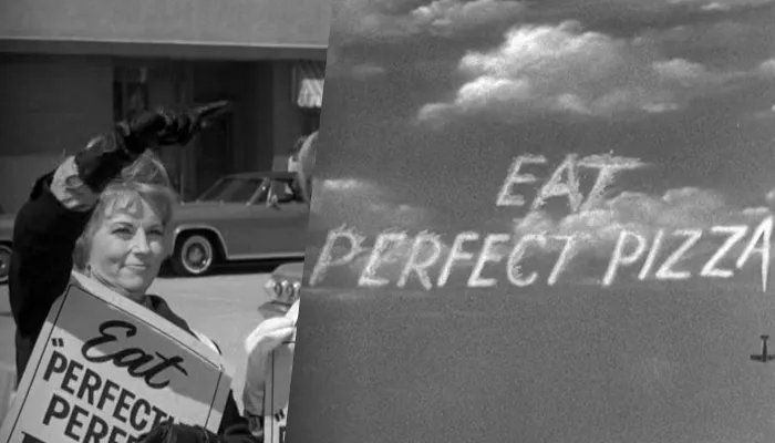 『奥さまは魔女』で、サマンサとエンドラは魔法で宣伝をする