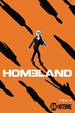 『HOMELAND』の番組宣伝ポスター