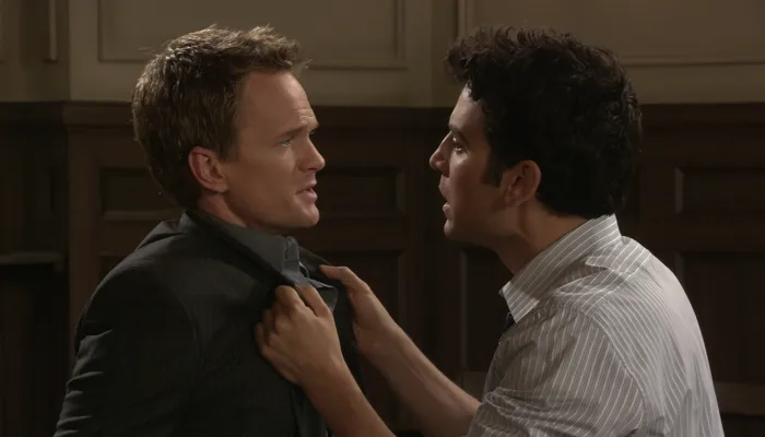 『ママと恋に落ちるまで』で、バーニーはテッドのポップクイズに答える