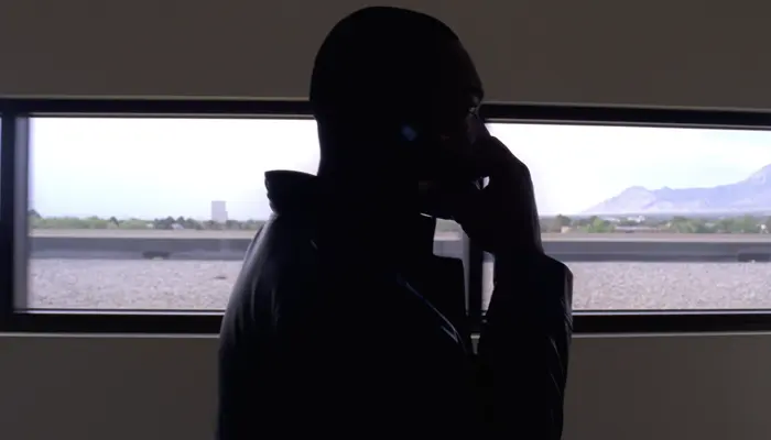 『ブレイキング・バッド』で、ガスに連絡する部下