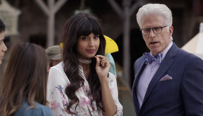 『グッド・プレイス』で、マイケルとタハニ