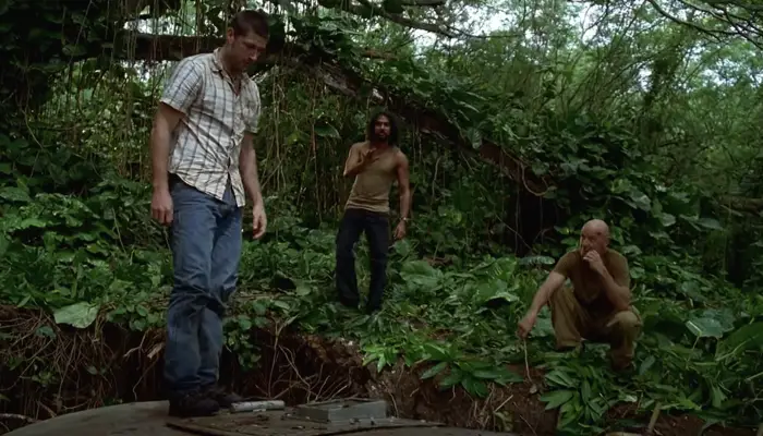 『LOST』で、島で謎のシェルターを見つける