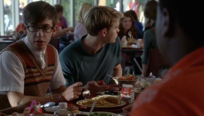 『glee/グリー』で、グリークラブのトライアウトに参加する人気生徒