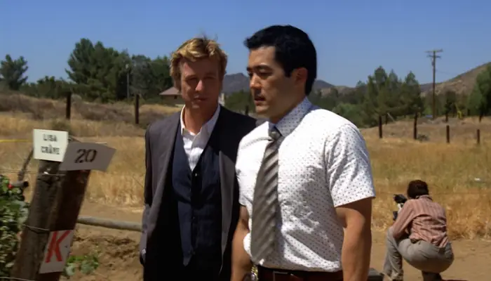 『メンタリスト』で、ジェーンとチョウ