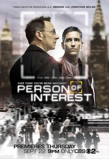 『PERSON of INTEREST 犯罪予知ユニット』の番組宣伝ポスター