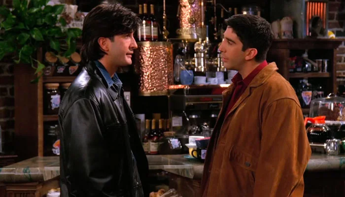 『フレンズ』で、ロスとラスの別れのあいさつ