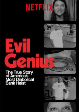 『邪悪な天才: ピザ配達人爆死事件の真相』の番組宣伝ポスター