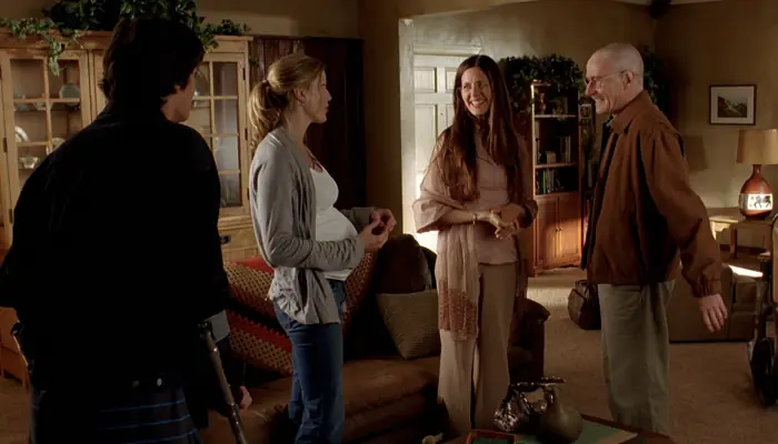 『ブレイキング・バッド』で、ウォルターとスカイラーとグレチェン