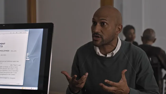 『カレッジ・フレンズ』で、キーガンが演じるイーサン