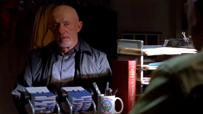 『ブレイキング・バッド』で、マイクはジェシーが組織にとってマイナス要素になるとする