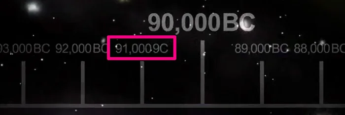 『ビッグバン★セオリー』で、オープニングの年表のスペルミス