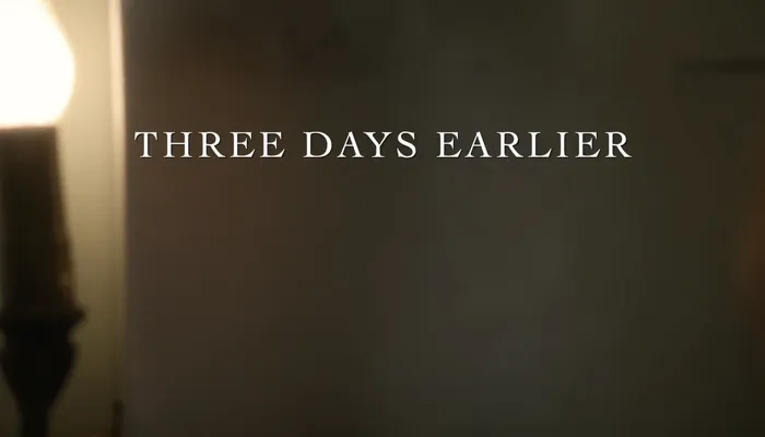 『WHAT / IF 選択の連鎖』で、三日前のフラッシュバック