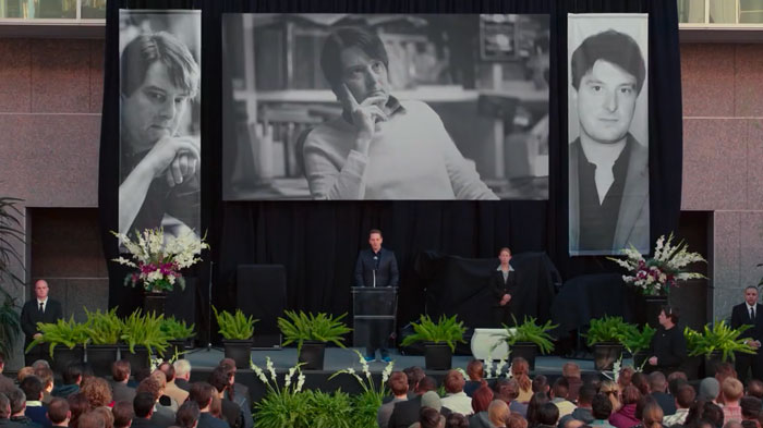 『シリコンバレー』で、ピーターの送別会でスピーチするFooliのCEOギャビン