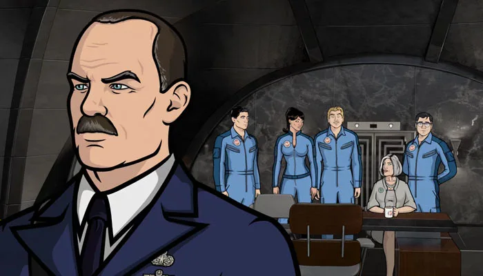 『アーチャー』で、ハイジャックされた国際宇宙ステーション奪還に向かうメンバー