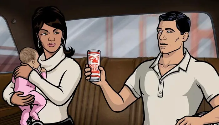 『アーチャー』で、ラナの父親がオタクか大学教授かで、アーチャーは「tomato, tomato」