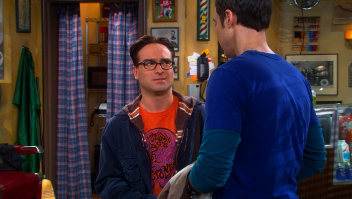 『ビッグバン★セオリー』で、床屋の調髪記録があると信じてきたシェルドンに真実を告げるレナード