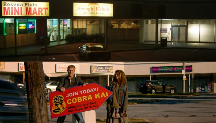 『コブラ会』で、モールの空き物件にコブラ会が入る