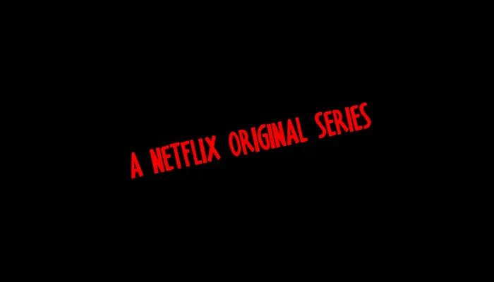 「A Netflix Original Series」ロゴ
