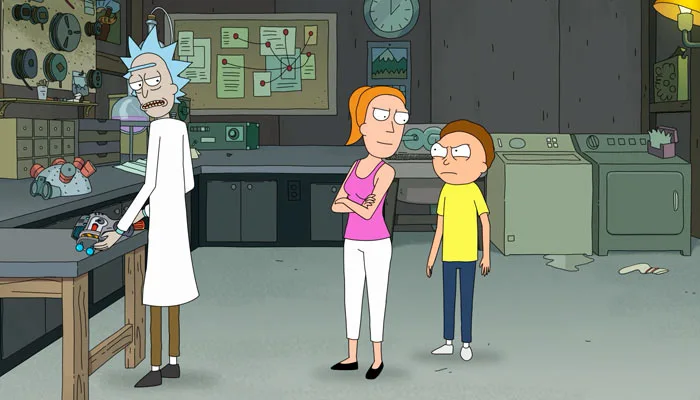 『リック・アンド・モーティ』で、リックがモーティを姉サマーの言うことを聞くよう説教