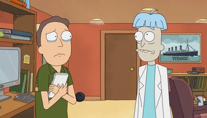 『リック・アンド・モーティ』で、ジェリーとDoofus Rick（アホ・リック）の別れ