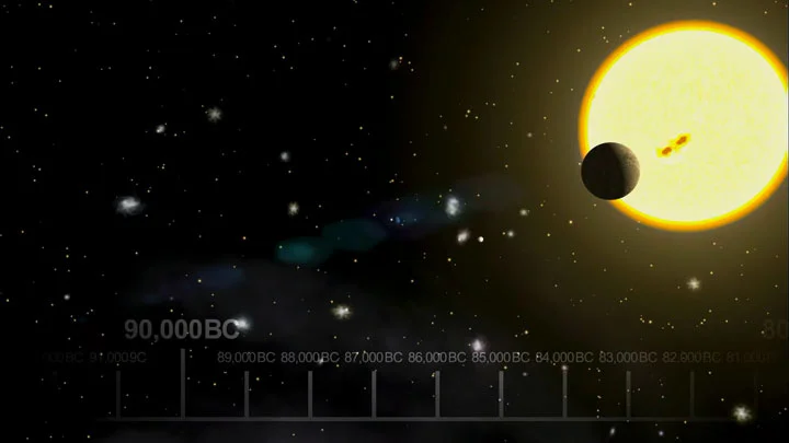 『ビッグバン★セオリー』のオープニングで、太陽と水星