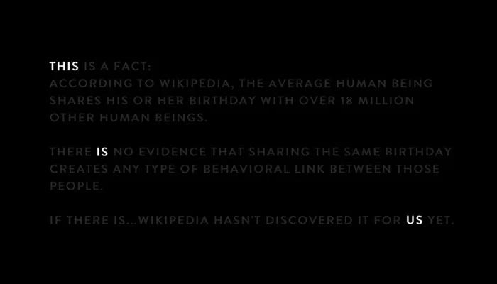 『THIS IS US 36歳、これから』のオープニング