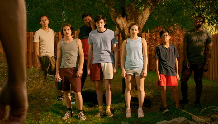 『コブラ会』で、ミヤギ道空手の夏の稽古