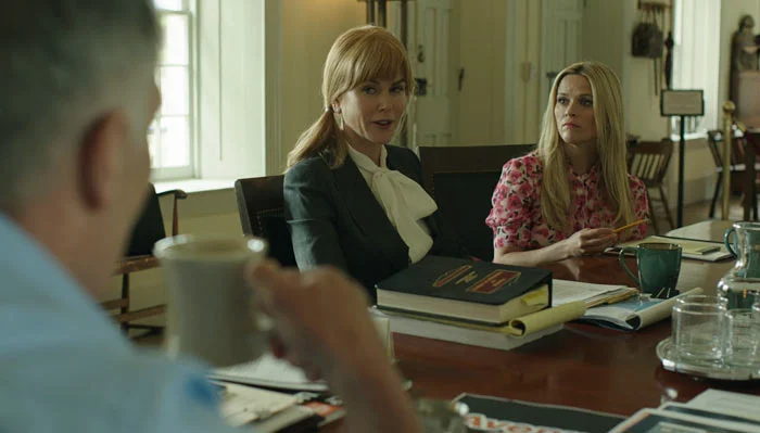 『ビッグ・リトル・ライズ』で、演劇の中止を訴える議員を言い負かすセレステ