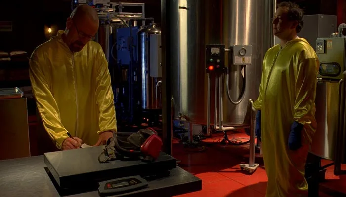 『ブレイキング・バッド』で、ウォルターと一緒にメス作りするゲイルは自分のことは心配ないとウォルターに確認