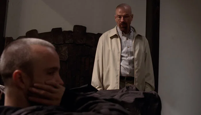 『ブレイキング・バッド』で、大金を寄付すると言いだしたジェシーにウォルターが理由を尋ねる