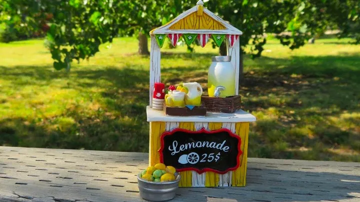 レモネードスタンド（Lemonade Stand）のレプリカ