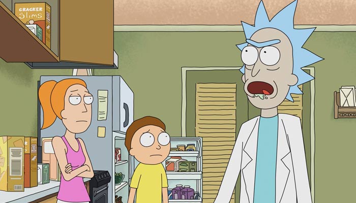 『リック・アンド・モーティ』で、「グリップ・グロップ」の意味を説明するリック