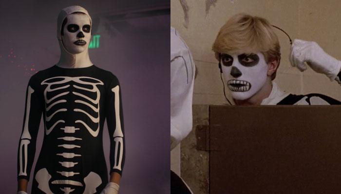 『コブラ会』、『ベスト・キッド』で、コスプレはスケルトン