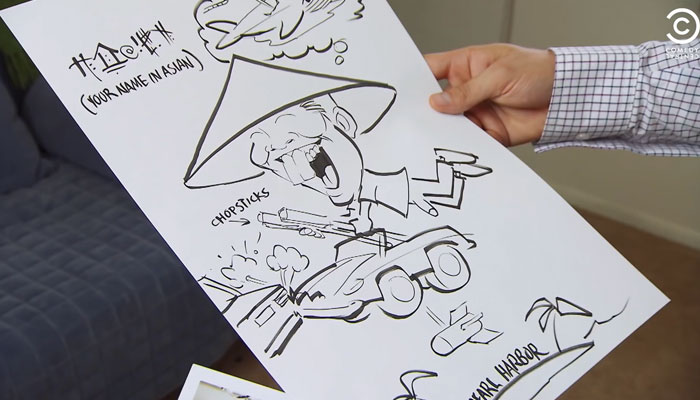 『ネイサン・フォー・ユー』で、風刺画家を助けるネイサン