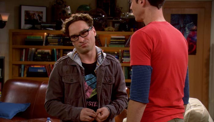 『ビッグバン★セオリー』で、ペニーの宿泊を嫌がるシェルドン