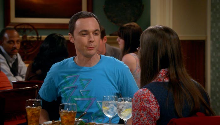 『ビッグバン★セオリー』で、チーズケーキ・ファクトリーでエイミーの話に全く興味のないシェルドン