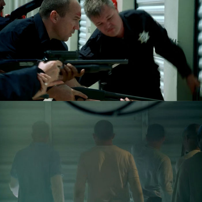 『プリズン・ブレイク』で、