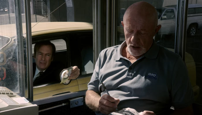 『ベター・コール・ソウル』で、ジミーとマイクは裁判所の駐車場で出会う