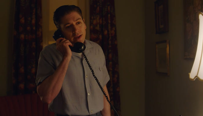 『マーベラス・ミセス・メイゼル』で、ミッジの旦那ジョールはミッジが舞台に立つことに我慢できない