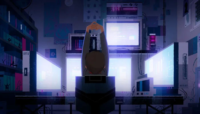 『カルメン・サンディエゴ』で、プレイヤーはカルメンを助けるためハックを開始