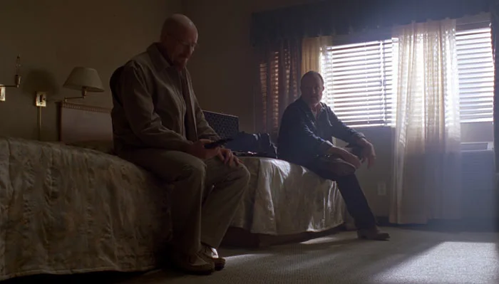 『ブレイキング・バッド』で、ウォルターはガス暗殺のため拳銃を購入