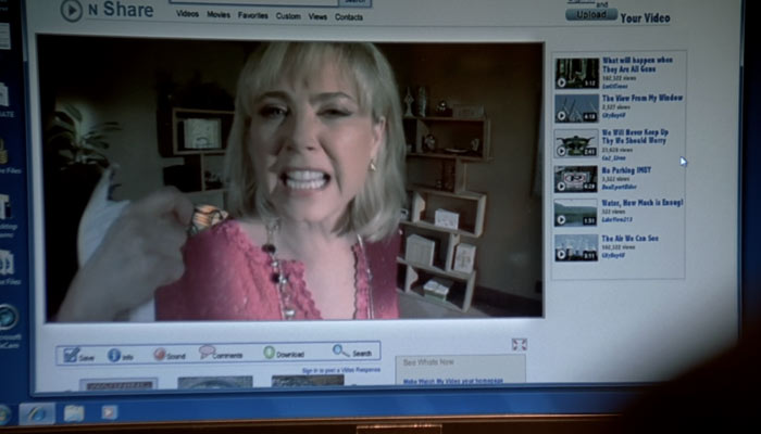 『メンタリスト』で、被害者の妻は被害者を非難する動画を残す