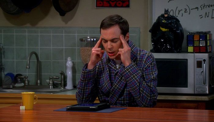 『ビッグバン★セオリー』で、シェルドンはホーキング博士とゲームをしようと念を送る