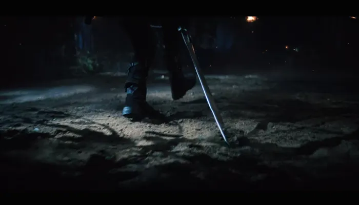 『神話クエスト』で剣を引きずる