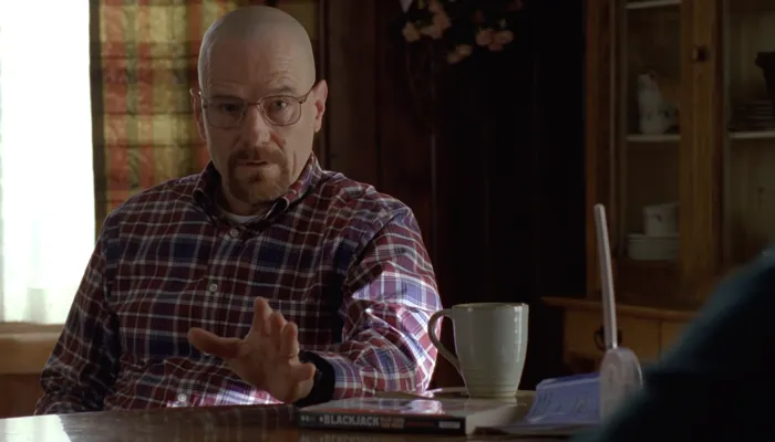 『ブレイキング・バッド』で、ウォルターはスカイラーに「chop-chop」言われる