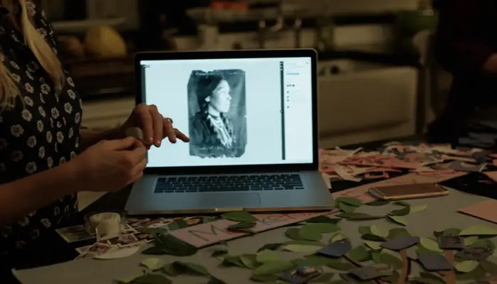 『ビッグ・リトル・ライズ』で、自分の家系を辿るマデリンと子供