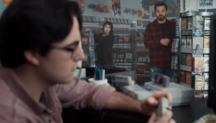 『神話クエスト』の「ダーク・クワイエット・デス」で、ドクとビーンが出会う