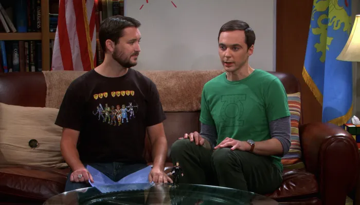 『ビッグバン★セオリー』で、ウィル・ウィートンに相談するシェルドン